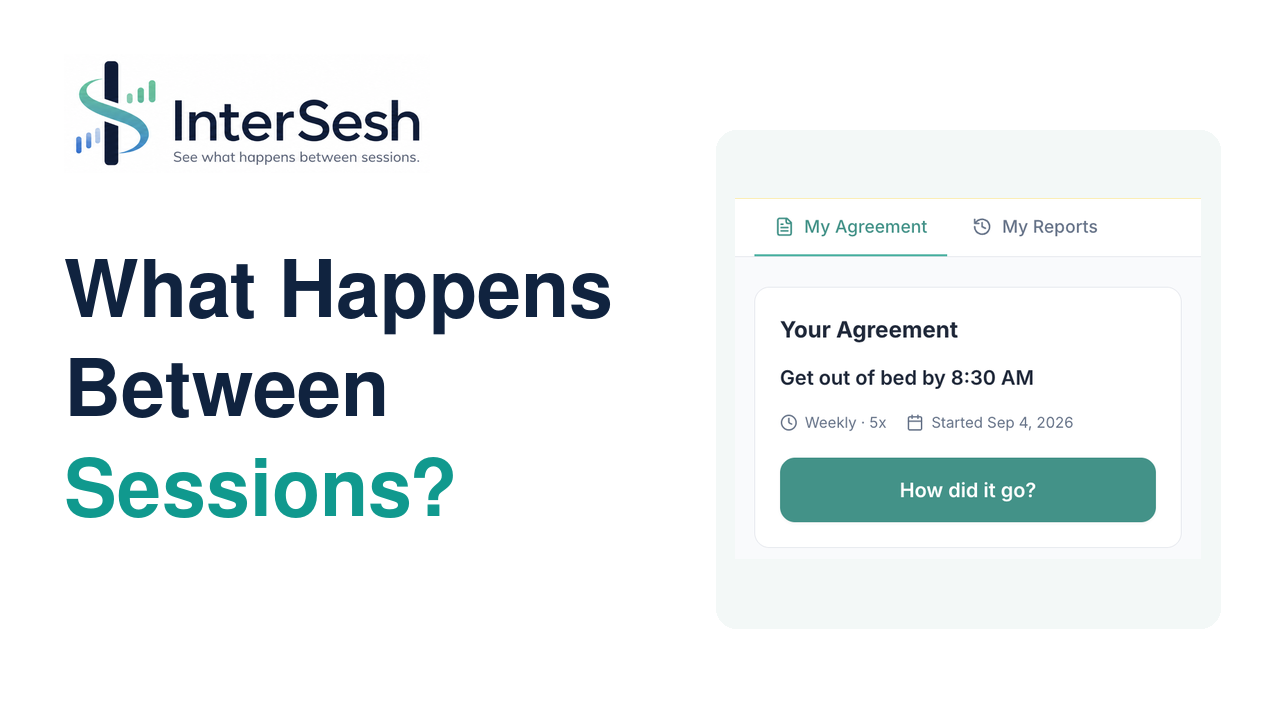 InterSesh explainer preview, What Happens Between Sessions?